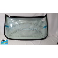 MERCEDES E CLASS 320E W124 SERIES - 2/1993 to 12/1995 - REAR WINDSCREEN GLASS - HEATED - TEMPERED - GREEN