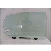 NISSAN MAXIMA J32 - 6/2009 to 10/2013 - 4DR SEDAN - DRIVERS - RIGHT SIDE REAR DOOR GLASS - GREEN