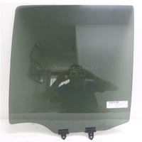 NISSAN PATHFINDER R51 - 7/2005 to 10/2013 - 4DR WAGON - PASSENGERS - LEFT SIDE REAR DOOR GLASS - PRIVACY GREY 