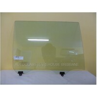 NISSAN PATROL Y62 - 2/2013 TO CURRENT - 5DR WAGON - DRIVERS - RIGHT SIDE REAR DOOR GLASS - GREEN