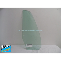 NISSAN UD - 1/1995 to CURRENT - CW/MK/NK/PK/LK SERIES - TRUCK - DRIVERS - RIGHT SIDE FRONT VENT GLASS - GREEN - 2 HOLES - 640H X 275W