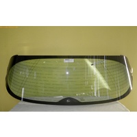 PEUGEOT 308 - 2/2008 to 12/2013 - 5DR HATCH - REAR WINDSCREEN GLASS - HEATED - GREEN (SEKURIT)