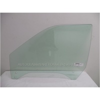 SUBARU LIBERTY 1ST GEN - 1/1989 to 1/1994 - SEDAN/WAGON - PASSENGERS - LEFT SIDE FRONT DOOR GLASS