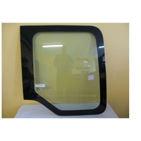 RENAULT MASTER X62 - 9/2011 to CURRENT - VAN - RIGHT SIDE REAR BARN DOOR GLASS - NOT HEATED - GREEN