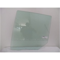 SSANGYONG KYRON D100 - 1/2004 to 7/2007 - 4DR WAGON - PASSENGERS - LEFT SIDE REAR DOOR GLASS