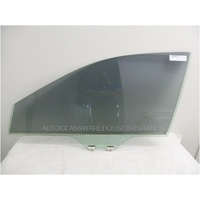 SUBARU LIBERTY/OUTBACK 5TH GEN - 9/2009 TO 12/2014 - 4DR SEDAN/5DR WAGON - LEFT SIDE FRONT DOOR GLASS - GREEN - WITH FITTINGS