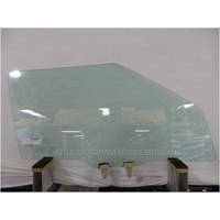 SUZUKI SWIFT AFZ414 - 2/2011 TO 5/2017 - 5DR HATCH - DRIVERS - RIGHT SIDE FRONT DOOR GLASS - GREEN