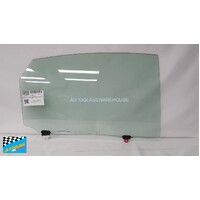 suitable for TOYOTA PRIUS ZVW30R 7/2009 to 12/2015 - 5DR HATCH - DRIVERS - RIGHT SIDE REAR DOOR GLASS - WITH FITTINGS