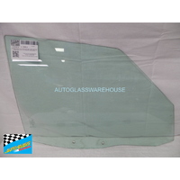 MITSUBISHI SIGMA GJ/GK - 4DR SEDAN 3/1982 > 1987 - RIGHT SIDE FRONT DOOR GLASS - (2 holes-680wide)