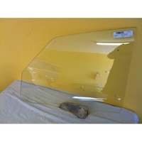 MITSUBISHI SIGMA GJ/GK - 4DR SEDAN 3/1982>1987 - LEFT SIDE FRONT DOOR GLASS (3 holes)