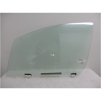 suitable for TOYOTA YARIS NCP13R - 11/2011 to 05/2020 - 5DR HATCH - PASSENGER - LEFT SIDE FRONT DOOR GLASS - GREEN