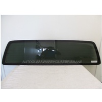 VOLKSWAGEN AMAROK 2H - 2/2011 TO 3/2023 - 2DR/4DR UTE - REAR WINDSCREEN GLASS - HEATED - PRIVACY GREY