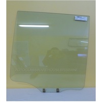 MITSUBISHI PAJERO NM/NP/NS/NT/NW/NX - 05/2000 TO CURRENT - 4DR WAGON - PASSENGER - LEFT SIDE REAR DOOR GLASS - GREEN