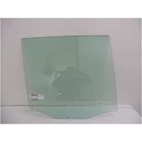 VOLKSWAGEN TIGUAN MK1, 5N - 5/2008 to 5/2016 - 5DR WAGON - DRIVERS - RIGHT SIDE REAR DOOR GLASS - GREEN