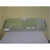 FORD COURIER PC/PD - 2/1985 TO 1/1999 - UTILITY - REAR WINDSCREEN GLASS - HEATED - GREEN