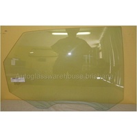 HYUNDAI ELANTRA XD - 10/2000 to 8/2006 - 5DR HATCH - DRIVERS - RIGHT SIDE REAR DOOR GLASS - 2 HOLES