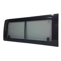 suitable for TOYOTA HIACE KH220/200 SERIES - 4/2005 to 4/2019 - SUPER LWB/LWB VAN - RIGHT SIDE REAR SLIDING WINDOW GLASS - DOUBLE SLIDER, ALLOY FRAME 