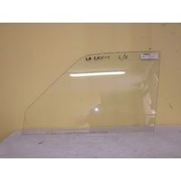 MITSUBISHI LANCER LA/LB - 1974 to 1979 - 4DR SEDAN - PASSENGERS - LEFT SIDE FRONT DOOR GLASS