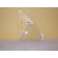 DATSUN 1000 - 1966 to 5/1970 - 4DR SEDAN - PASSENGERS - LEFT SIDE REAR QUARTER GLASS