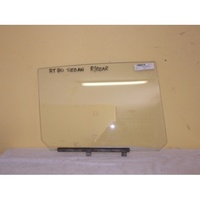 suitable for TOYOTA CORONA - RT80 - 4DR SED 7/70>2/74 - DRIVERS - RIGHT SIDE-REAR DOOR GLASS
