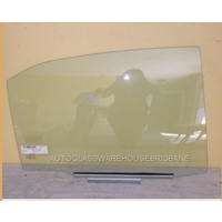 suitable for TOYOTA AURION GSV40R - 10/2006 -12/2011 - 4DR SEDAN - DRIVER - RIGHT SIDE REAR DOOR GLASS
