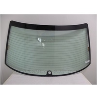 SUBARU IMPREZA - 4/1993 to 9/2000 - 4DR SEDAN - REAR WINDSCREEN GLASS (GC8) - WIPER HOLE