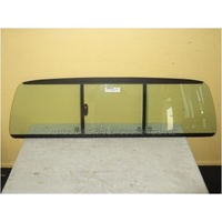 FORD COURIER PE/PG/PH - 1/1999 TO 11/2006 - UTILITY - REAR SLIDING WINDOW GLASS (ROPE IN) - GREEN