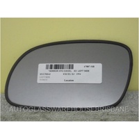 HYUNDAI EXCEL X3 - 9/1994 to 4/2000 - SEDAN/HATCH - PASSENGERS - LEFT SIDE MIRROR - WITH BACKING