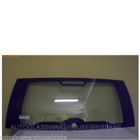 GREAT WALL X200/X240 H3/H5 - 10/2009 to 12/2014 - 4DR WAGON - REAR WINDSCREEN GLASS - HEATED - WITHOUT AREAL - 1160 X 490 - WIPER HOLE