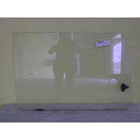 suitable for TOYOTA HIACE YH50 - 2/1983 to 10/1989 - COMMUTER BUS - LEFT SIDE REAR SLIDING GLASS (VERY REAR 1/2) - 526mm x 750mm WIDE CENTRE