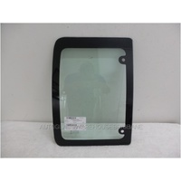 FORD COURIER PC/PD - 2/1985 to 1/1999 - 2DR SUPER CAB - DRIVERS - RIGHT SIDE REAR FLIPPER GLASS - GREEN