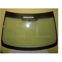 TOYOTA CAMRY ASV50R - 10/2011 TO 10/2017 - 4DR SEDAN - FRONT WINDSCREEN GLASS - MIRROR BUTTON, TOP & SIDE MOULD
