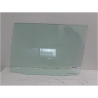 suitable for TOYOTA KLUGER GSU40R - 8/2007 to 3/2014 - 5DR WAGON- LEFT SIDE REAR DOOR GLASS - GREEN