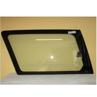 suitable for TOYOTA LUCIDA - 1/1990 to 1/2000 - 5DR WAGON - LEFT SIDE SLIDING DOOR WINDOW GLASS - 1 HOLE - GREEN