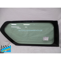 suitable for TOYOTA PRADO 150 SERIES - 11/2009 to CURRENT - 3DR WAGON - DRIVERS -  RIGHT SIDE REAR OPERA GLASS - ENCAPSULATED - GREEN - GENUINE