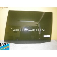 TOYOTA KLUGER GSU40R - 8/2007 TO 3/2014 - 5DR WAGON - PASSENGERS - LEFT SIDE REAR DOOR GLASS - PRIVACY GREY