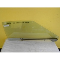 MITSUBISHI LANCER LB-LC - 1/1975 to 1/1981 - 3DR HATCH - DRIVERS - RIGHT SIDE FRONT DOOR GLASS