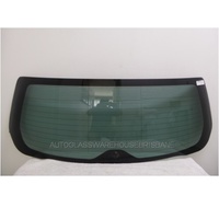 SUBARU LIBERTY/OUTBACK 5TH GEN - 9/2009 TO 12/2014 - 4DR WAGON - REAR SCREEN GLASS - GREEN