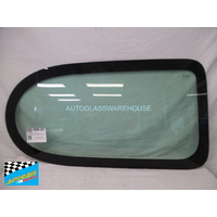 RENAULT KANGOO X61 SWB - 10/2010 to CURRENT - VAN - DRIVERS - RIGHT SIDE REAR CARGO GLASS - GREEN
