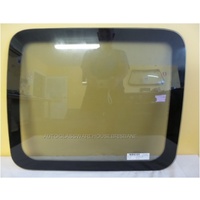 RENAULT KANGOO X76 - 8/2004 to 10/2010 - VAN - LEFT SIDE FRONT SLIDING FIXED BONDED WINDOW GLASS - 670w X 560h