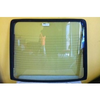suitable for TOYOTA COROLLA AE85 SECA - 1/1985 to 2/1989 - 5DR HATCH - REAR WINDSCREEN GLASS - HEATED, WIPER HOLE