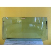 suitable for TOYOTA TERCEL AL21 IMPORT - 1983 TO 1988 - 3DR HATCH - REAR WINDSCREEN GLASS