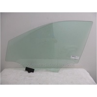 HYUNDAI SANTA FE DM - 8/2012 to 4/2018 - 5DR WAGON - PASSENGERS - LEFT SIDE FRONT DOOR GLASS - GENUINE WITH FITTINGS 