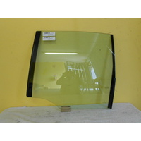 HOLDEN CREWMAN VY/VZ - 12/2000 TO 7/2007- 4DR UTE - PASSENGERS - LEFT SIDE REAR DOOR GLASS