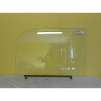 suitable for TOYOTA HIACE RH11 - 01/1977 - 1/1983 - UTE - PASSENGERS - LEFT SIDE FRONT DOOR GLASS (1/4 TYPE)