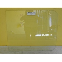 suitable for TOYOTA HIACE RH20/RH32 - 5/1977 to 12/1982 - SWB VAN - RIGHT SIDE REAR SLIDING UNIT - FRONT PIECE GLASS - 475mm HIGH x 555mm WIDE