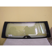 suitable for TOYOTA RAV4 20 SERIES - 7/2000 to 8/2003 - WAGON - REAR WINDSCREEN GLASS - HEATED, WIPER HOLE
