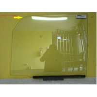 suitable for TOYOTA LANDCRUISER 70 SERIES/ BUNDERA SWB  - 1/1985 to 10/1992 - HARDTOP VAN - PASSENGERS - LEFT SIDE FRONT DOOR GLASS