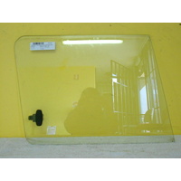 DAIHATSU ROCKY F70-F85 - 1/1984 to 1/2000 - 2DR JEEP - PASSENGERS - LEFT SIDE SLIDING GLASS (FRONT PIECE)