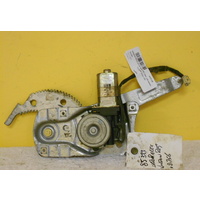 MAZDA 323 BF/BW (KC/KE) - 10/1985 to 6/1989 - 4DR SEDAN - PASSENGERS - LEFT SIDE REAR WINDOW REGULATOR - ELECTRIC 